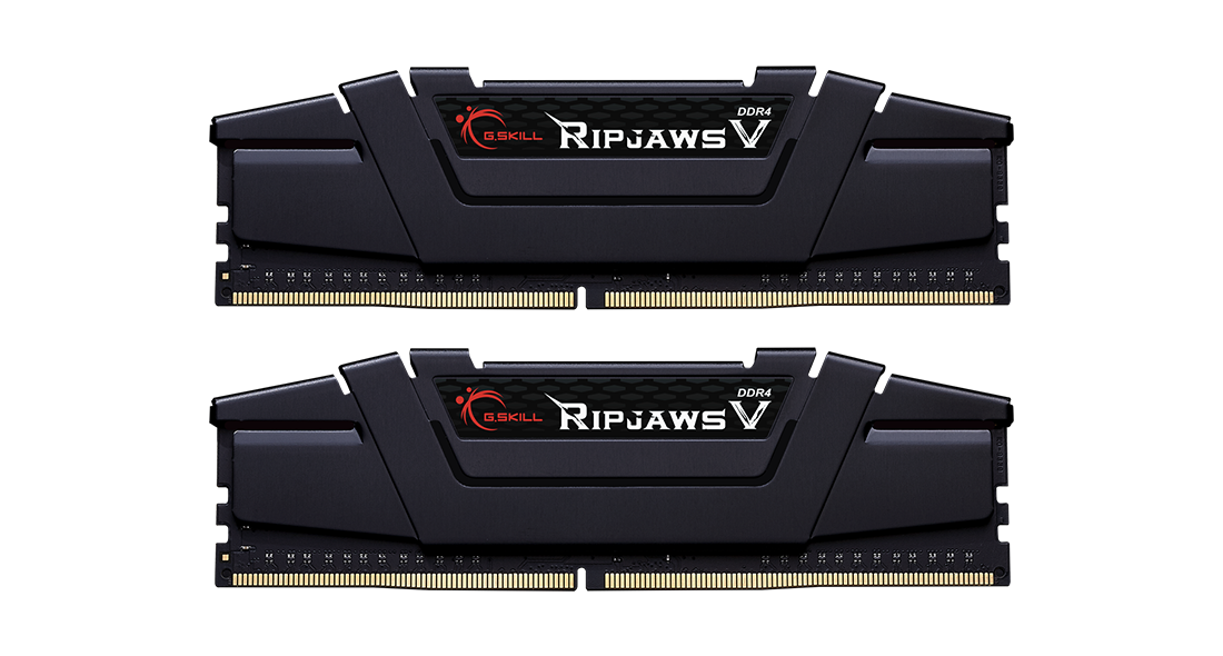  Dual Channel: 16GB (2x8GB) DDR4 3600MHz CL16 Ripjaws V - Desktop Memory  