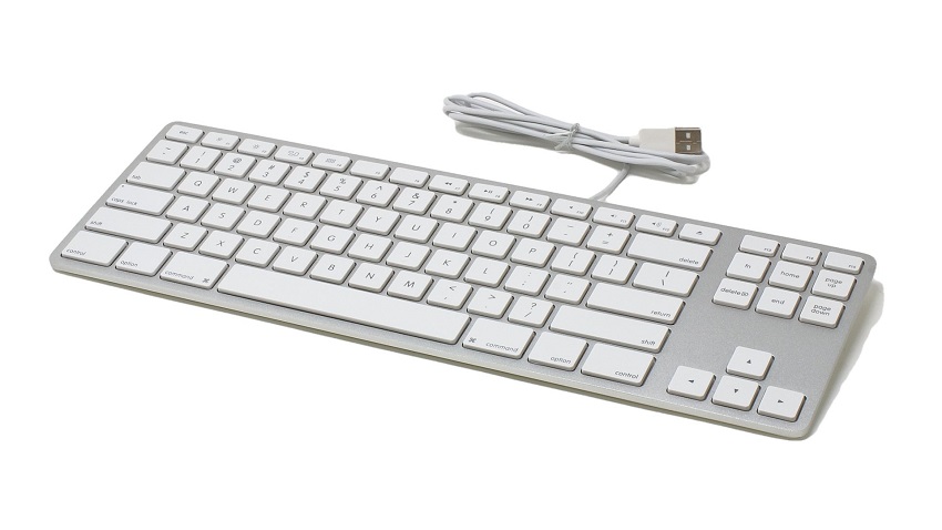  <b>Keyboard:</b> Wired Aluminium Tenkeyless Keyboard for Mac  