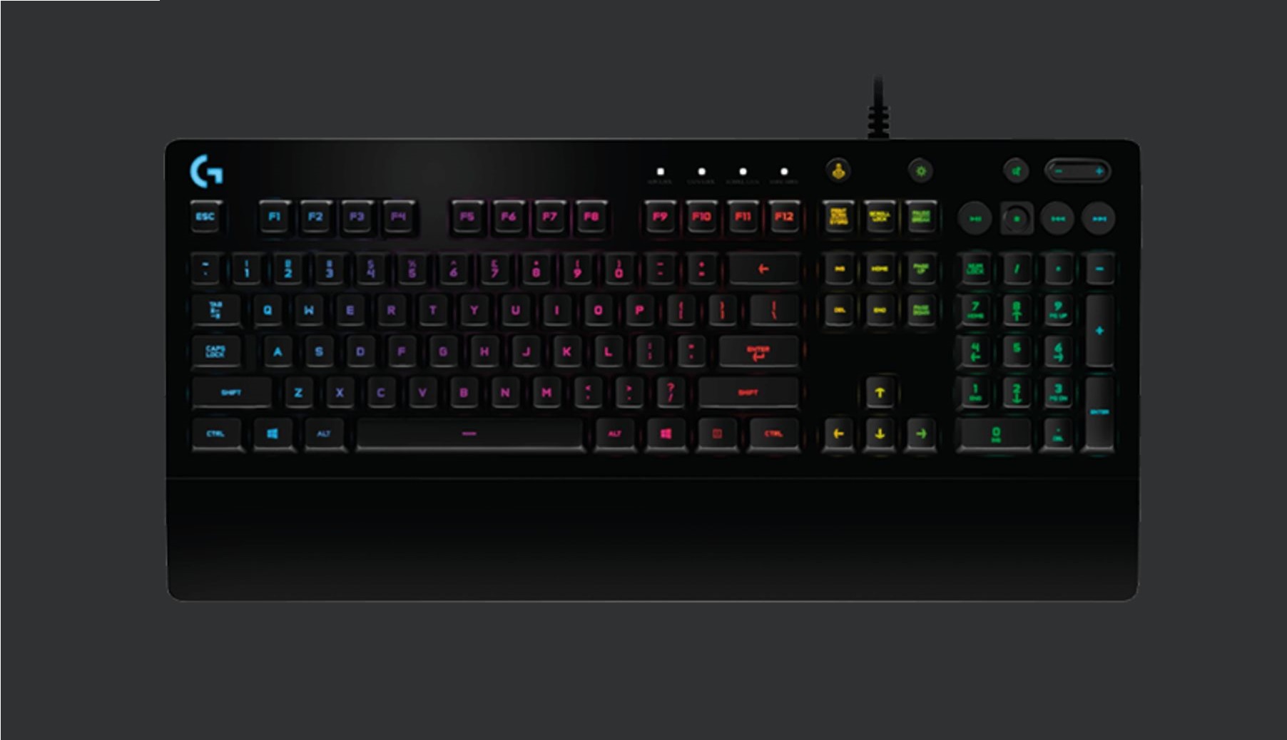  <b>Gaming Keyboard:</b> G213 Prodigy, RGB Mech-Dome Keys  