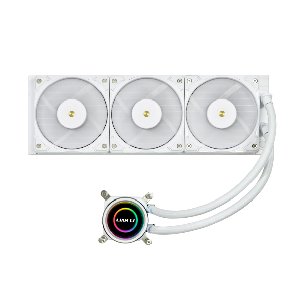  Liquid CPU Cooler: Galahad II Trinity Performance 360mm AIO - White<BR> 3x 120mm PWM Fans, 396 x 130 x 32mm, Support: Intel LGA1700,LGA1200, LGA115X, AMD AM5, AM4  