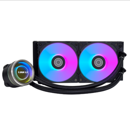  Liquid CPU Cooler: Galahad II Trinity 240mm AIO - Black<BR> 2x 120mm ARGB PWM Fans, 277.5mm x 119.2mm x 27mm, Support: Intel LGA1700,LGA1200, LGA115X, AMD AM5, AM4  