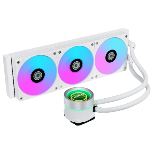  Liquid CPU Cooler: Galahad II Trinity 360mm AIO - White<BR> 3x 120mm ARGB PWM Fans, 397.5mm x 119.2mm x 27mm, Support: Intel LGA1700,LGA1200, LGA115X, AMD AM5, AM4  