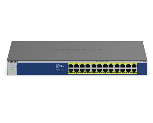  NETGEAR 24-PORT GIGABIT ETHERNET UNMANAGED HIGH-POWER POE+ SWITCHE 300W  