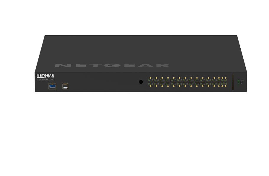  POE Managed Switch: 26 Ports AV Line M4250-26G4F-PoE++ 24x1G Ultra90 PoE++ 802.3bt 1,440W 2x1G and 4xSFP Managed Switch (GSM4230UP)  