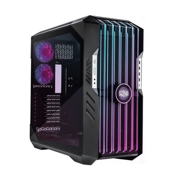  Full-Tower Case: HAF700 EVO - Titanium Grey<br>2x 200mm PWM Fans + 3x 120mm ARGB PWM Fans, 4x USB 3.2, 1x USB Type-C, Tempered Glass Side Panel, IRIS LCD Assistant, Supports: SSI CEB/SSI EEB/E-ATX/ATX/mATX/mini-ITX  