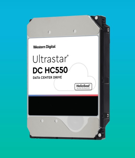  <b>3.5" SAS Enterprise Drive: </b>18TB Ultrastar HC550 TCG P3, SAS 12Gb/s, 512MB Cache, 7200RPM  