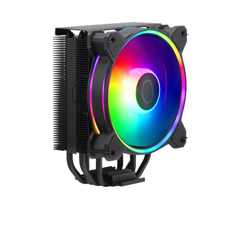  CPU Cooler: Hyper 212 Halo Black, 120mm ARGB PWM Fan<br>Support: Intel LGA1700, LGA1200, LGA115x, AMD AM5, AM4  