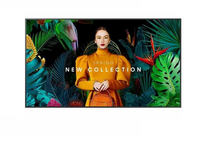  55" 4K UHD (QMC) PRO DISPLAY, 500NITS, HDMI(3), LAN/WIFI, SPK, PORT/LAND, 24H/7D, 3Y  