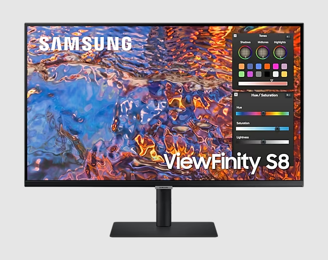  32" 4K ViewFinity S80PB UHD Business Monitor - UHD 3840x2160 IPS 16:9 60Hz 5ms   1xHDMI 2.0, 1xDP 1.4, 1xUSB-C (90W), USB Hub 3.0x3, LAN, Height Adjustable Stand, 100x100 Wall Mount  