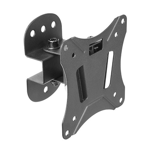  Economy Pivot TV Wall Mount Bracket VESA 75 x75mm/100 x100mm 13"-27" LCD Panel Up to 25kg  