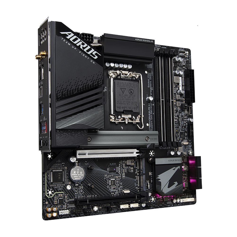  Z790 m-ATX Motherboard: 1700 Socket For Intel 14th/13th/12th Gen. Processors<BR>4x DDR5, 6x SATA 6Gb/s, PCIe 5.0, 3x M.2 Gen4, USB 3.2, 2.5GbE LAN, Wi-Fi 6E + Bluetooth, Realtek 7.1 Audio, HDMI/DP  