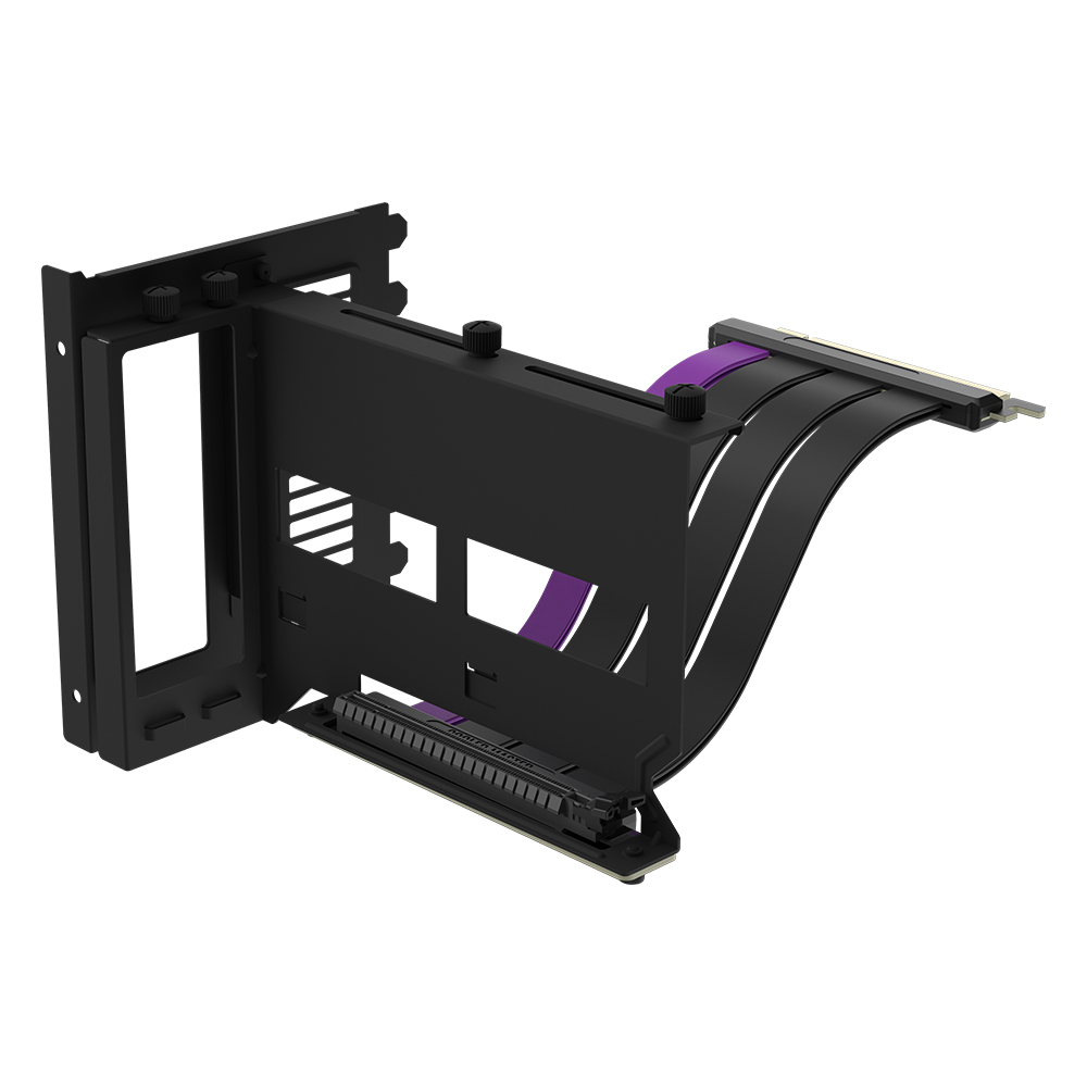  Universal Vertical Graphics Card Holder V2 PCIe x16 4.0, 165mm Riser Cable, Support 7 PCIE slots chassis  