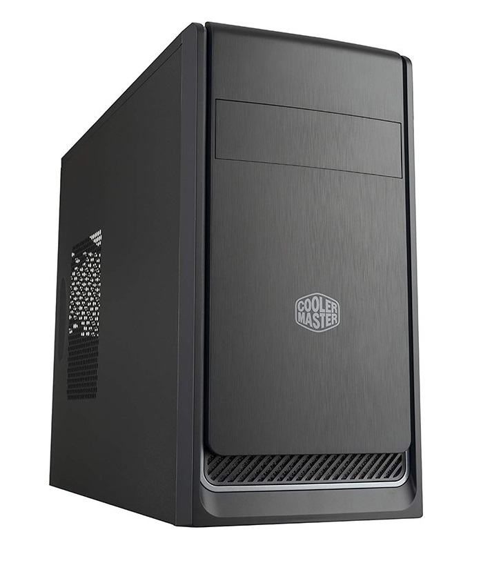  Mini-Tower Case: MasterBox E300L - Silver Trim<br>1x 5.25" Bay, 1x 120mm Fan, 2x USB 3.0, Supports: mATX/mini-ITX  