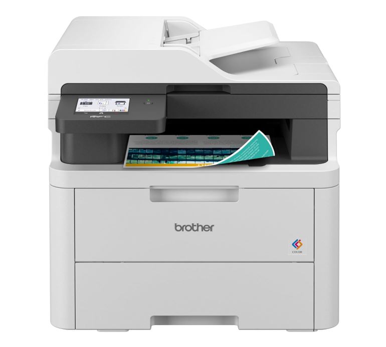  Compact Colour Laser Multi-Function Centre - Print/Scan/Copy/FAX with Print speeds of Up to 26 ppm, 2-Sided Printing, Wired & Wireless networking  