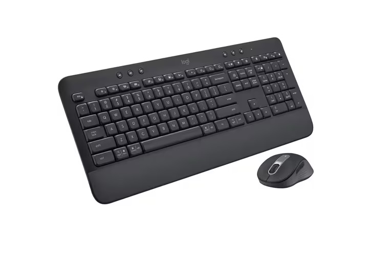  SIGNATURE MK650 WIRELESS KEYBOARD AND MOUSE COMBO FOR BUSINESS, LOGIBOLT, BT, GRAPHITE  
