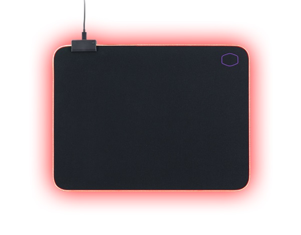  Mouse mat: MasterAccessory M750 RGB Soft Gaming Mousepad, L Size(450*350*3mm), Smooth Gaming-Grade Surface, Water Repellent Coating, Software Customization  