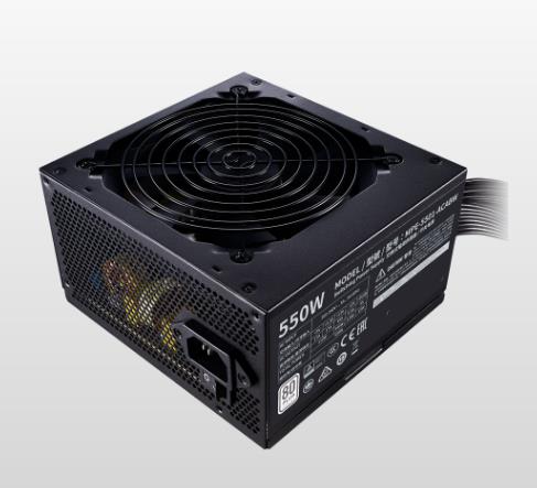  <B>ATX PSU</b>: 550W MWE White Series<BR>80Plus, 120mm HDB Fan, Silent Mode, 1x CPU (4+4 Pin), 2x PCI-E (6+2 Pin), 3x Molex, 6x SATA  