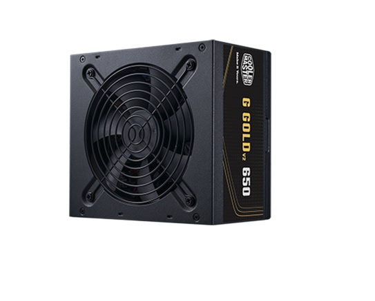  <b>ATX PSU</b>: 650W V3, ATX 3.1, 80 PLUS Gold Certified, Fixed Embossed Soft cable, 2x EPS 8pin, 4x 6+2pin, 6x SATA, 3x 4pin, 140 x 150 x 86 mm, 5-year Warranty  