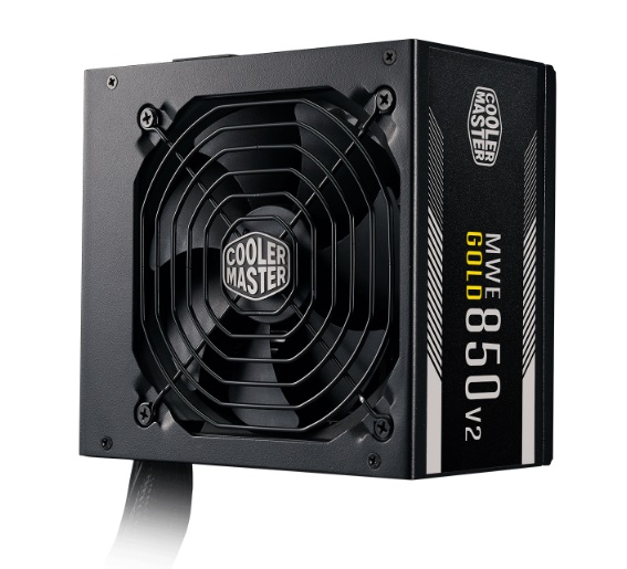  <b>ATX PSU: </b>MWE 850W GOLD V2<BR>80Plus Gold, Non-Modular, 120mm Fan, 1x CPU (8+8 Pin), 4x PCI-E (6+2 Pin), 4x Molex, 12x SATA, 100K MTBF, 140 x 150 x 86 mm  