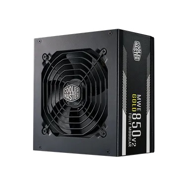 <B>ATX PSU</b>: MWE Gold 850w V2 ATX 3.1 Fully Modular<BR>80+ Gold, 120mm HDB Fan, 1x EPS (4+4 Pin), 1X EPS 8-Pin, 4x PCI-E (6+2 Pin), 1x 12V-2x6, 4x Molex, 12x SATA  