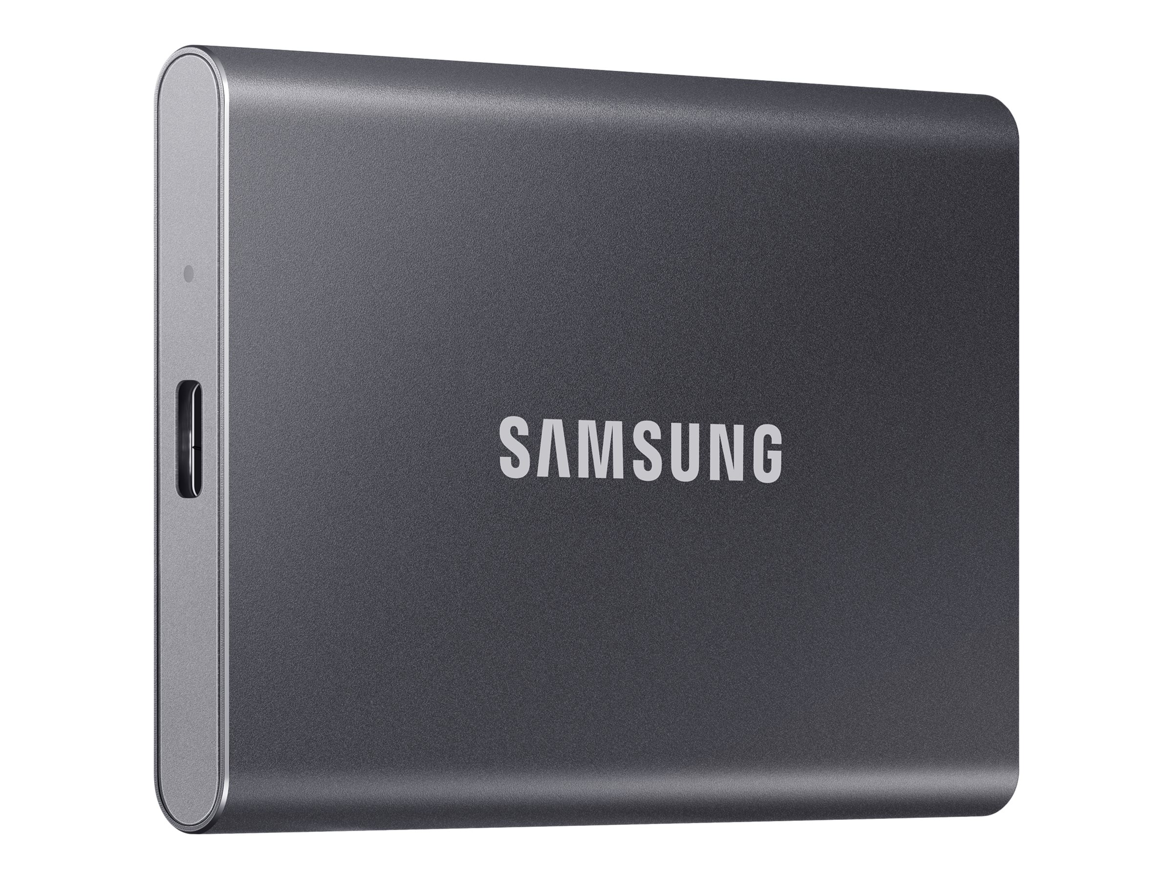  Portable SSD T7, 1TB, Titan Gray, USB3.2, Type-C, R/W(Max) 1,050MB/s, Aluminium Case, 3 Years Warranty  