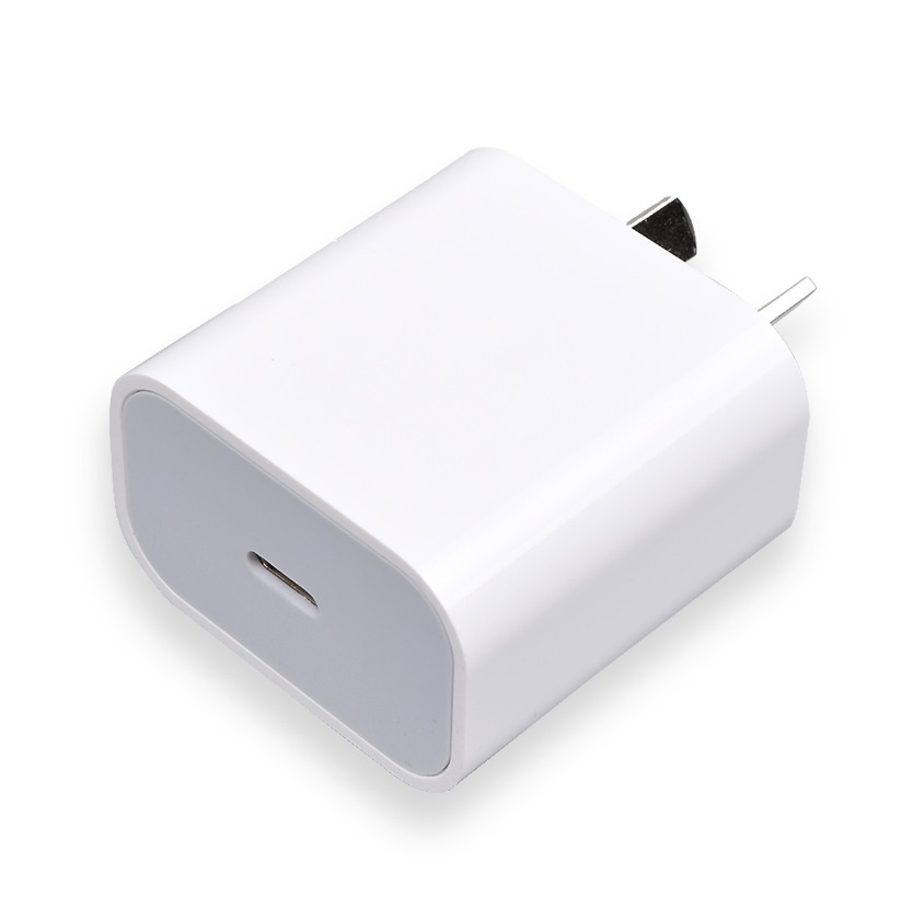  Single Port USB Type-C Wall Charger 20W (5V 4a) - White  
