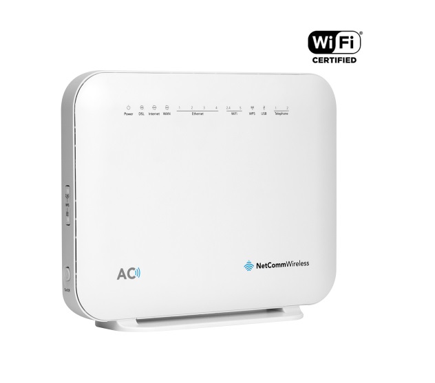  AC1600 WiFi VDSL/ADSL Modem Router with Voice - Gigabit WAN, 4 x Gigabit LAN, 2 x FXS Voice, 1 x USB Storage ** NBN Compliant **  