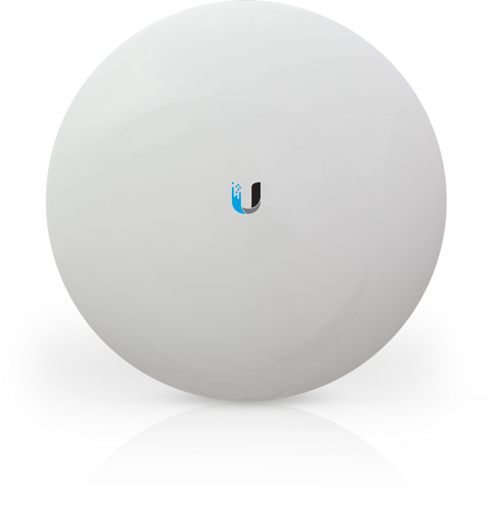  NanoBeam AC 19dBi 5GHz 802.11ac Dual Antenna, Gen2, 450+ Mbps, Range 15+ km  