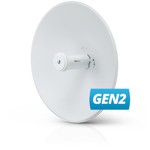  PowerBeam 5AC Gen2 25dBi 5GHz 802.11ac 2x2 MIMO Antenna, 25+ km  