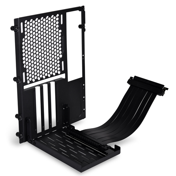  Lian Li PCI-e 3.0 Vertical GPU Bracket Kit With Riser Cable for O11 Dynamic Mini & O11 Dynamic Air Mini - Black  