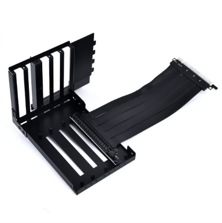  Lian Li PCI-e 3.0 Vertical GPU Bracket Kit With Riser Cable For O11 Dynamic XL - Black  