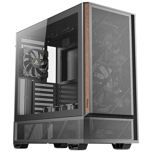  Mid-Tower Case: 4mm TG, 2xUSB3.0, Type-C, 7 slots, 2/1��3.5"/2.5", fans 5, GPU 405 mm, 478��222��465 mm, ATX/mATX/ITX  