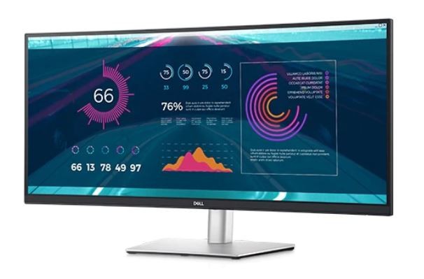  P-SERIES 34" (21:9) IPS QHD CURVE LED, DP, HDMI, USB-C Type-C, H/ADJ, VESA, 3YR  