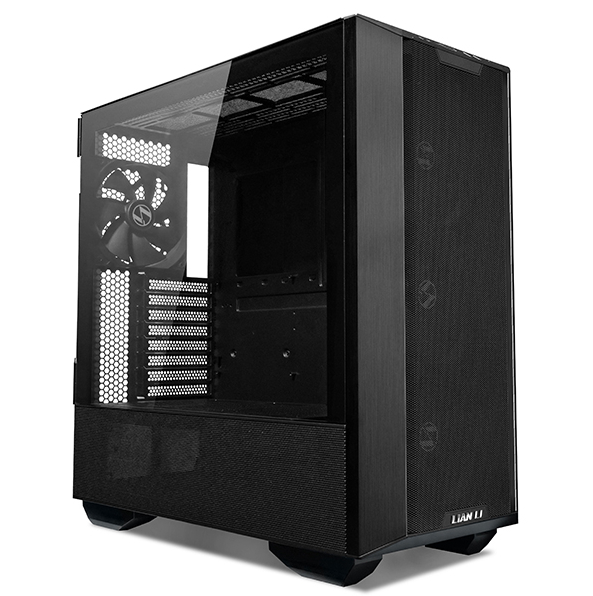  <B>Mid-TowerCase:</b> LANCOOL III - Black<BR>4x 140mm PWM Fans, 2x USB 3.0, 1x USB Type-C, 1x Audio, Tempered Glass Side Panels, Supports: E-ATX/ATX/mATX/mini-ITX  