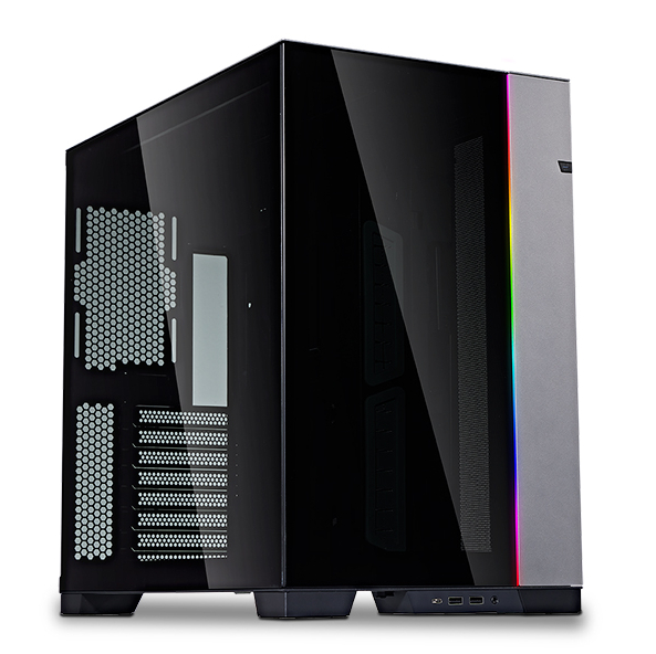  <b>Mid-Tower Case:</b> O11 Dynamic EVO - Grey<br>2x USB 3.0, 1x USB Type-C, 1x HD Audio, Tempered Glass Side & Front Panel, Supports: E-ATX/ATX/mATX/mini-ITX  