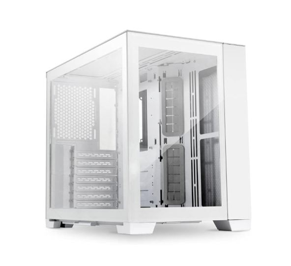  <b>Mini-Tower Case:</b> O11 Dynamic Mini - Snow Edition<br>2x USB 3.0, 1x USB 3.1 TYPE-C, 1x HD Audio, Tempered Glass Side & Front Panel, Supports: ATX/mATX/mini-ITX  