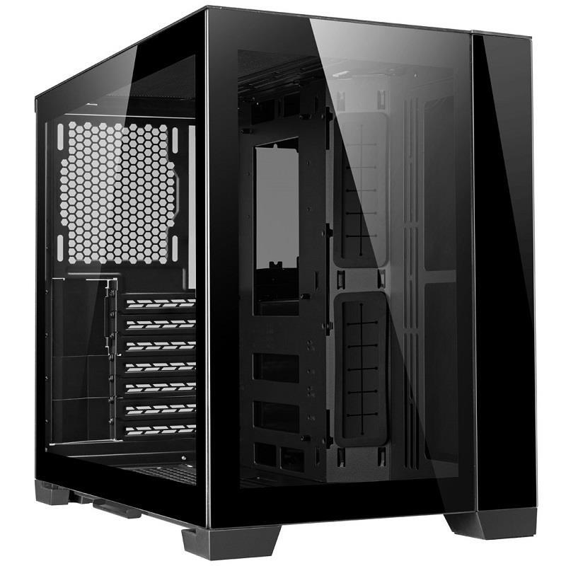 Atx case dynamic mini t g window black 2 x usb 3 0 1 x usb 3 1 type 