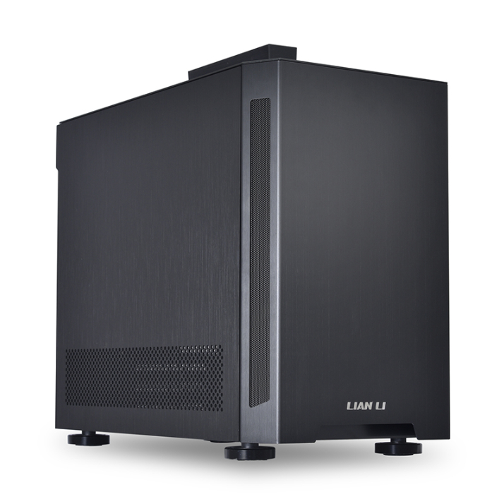  <b>Mini-Tower Case:</b> TU150 - Black<br>2x USB 3.0, 1x USB Type-C, 1x HD Audio, Solid Aluminium Side Panels, Supports: mini-ITX/mini-DTX  