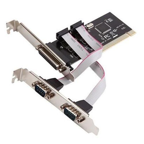  <b>PCI</b> 2 Serial (RS232, DB9) & 1 Parallel (Printer, LPT, DB25) ports card  