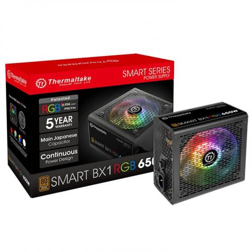  <b>ATX PSU</b>: Smart BX1 RGB 650W 80+ Bronze PSU  