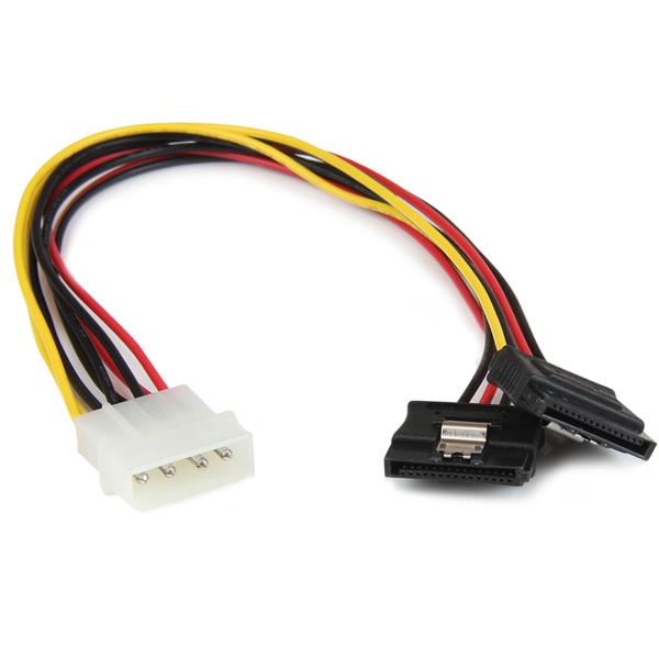  Molex Power(M) - 2x SATA Power(F) 15cm  