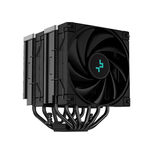  CPU Cooler: AK620 Zero Dark Edition - Black, 2x 120mm PWM Fans, 129x138x160mm, <br>Support: Intel LGA1700, LGA1200, LGA115x, LGA20xx*, AMD AM5, AM4  