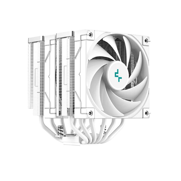  CPU Cooler: AK620 - White, 2x 120mm PWM Fans, 129x138x160mm, <br>Support: Intel LGA1700, LGA1200, LGA115x, LGA20xx*, AMD AM5, AM4  
