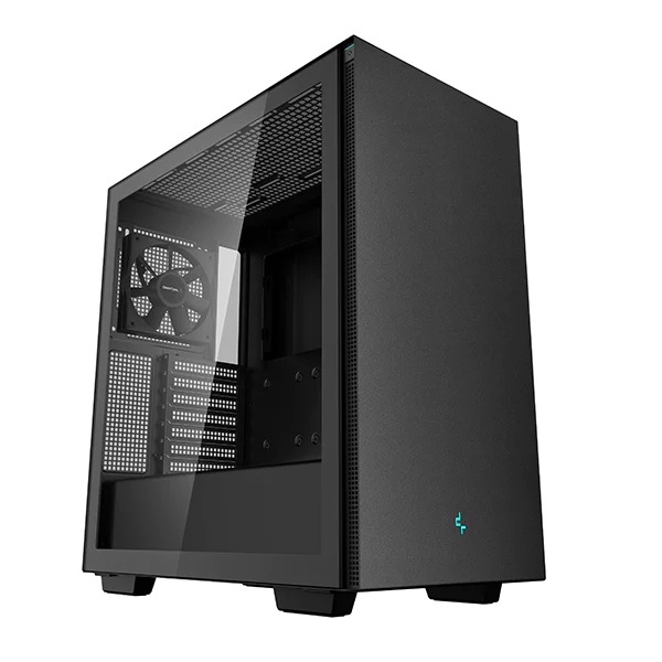  <b>Mid-Tower Case</b>: CH510 - Black<br>Tempered Glass, 1x 120mm Fan, 2 x USB 3.0, 1 x Audio Jack, Supports: E-ATX, ATX, Micro-ATX, Mini-ITX  