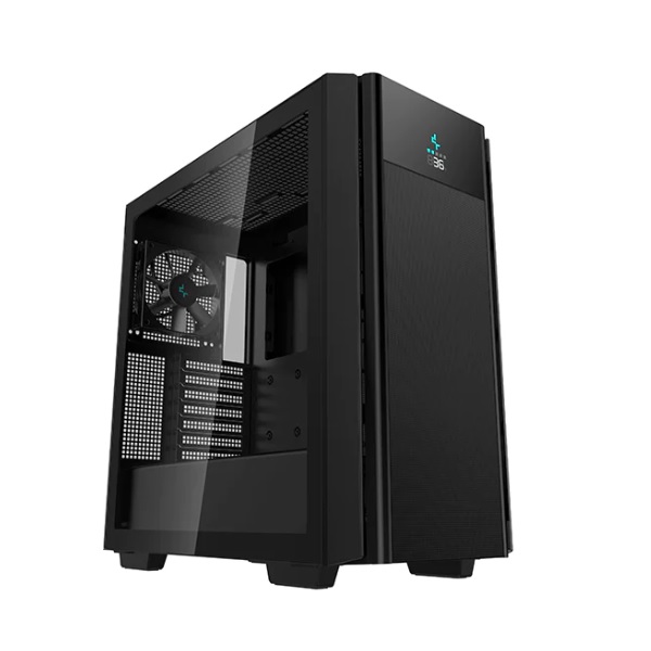  <b>Mid-Tower Case</b>: CH510 MESH DIGITAL - Black<br>Tempered Glass, 1x 120mm Fan, 1 x USB 3.0, 1 x USB Type-C, 1 x Audio Jack, Supports: E-ATX, ATX, Micro-ATX, Mini-ITX  