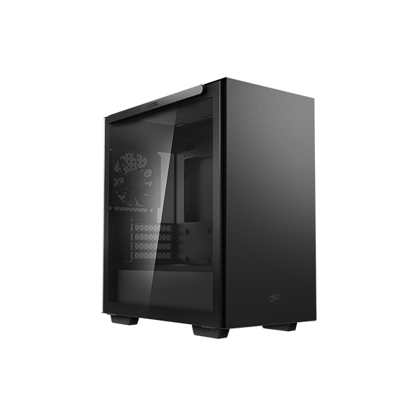  <b>Mini-Tower Case</b>: MACUBE 110 - Black<br>Tempered Glass, 1x 120mm Fan, 1 x USB 3.0, 1 x Audio Jack, Supports: Micro-ATX, Mini-ITX  