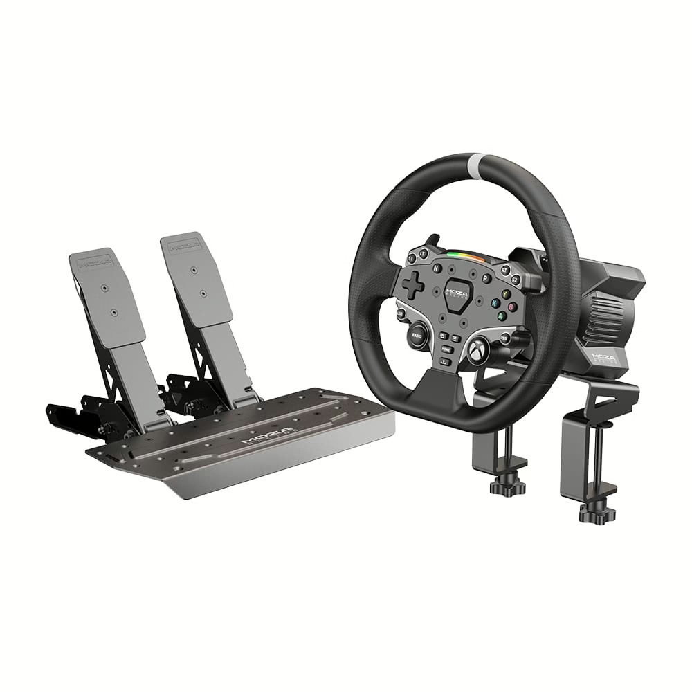  MOZA Racing R3 Bundle Racing Wheel and Pedals for Xbox & PC  