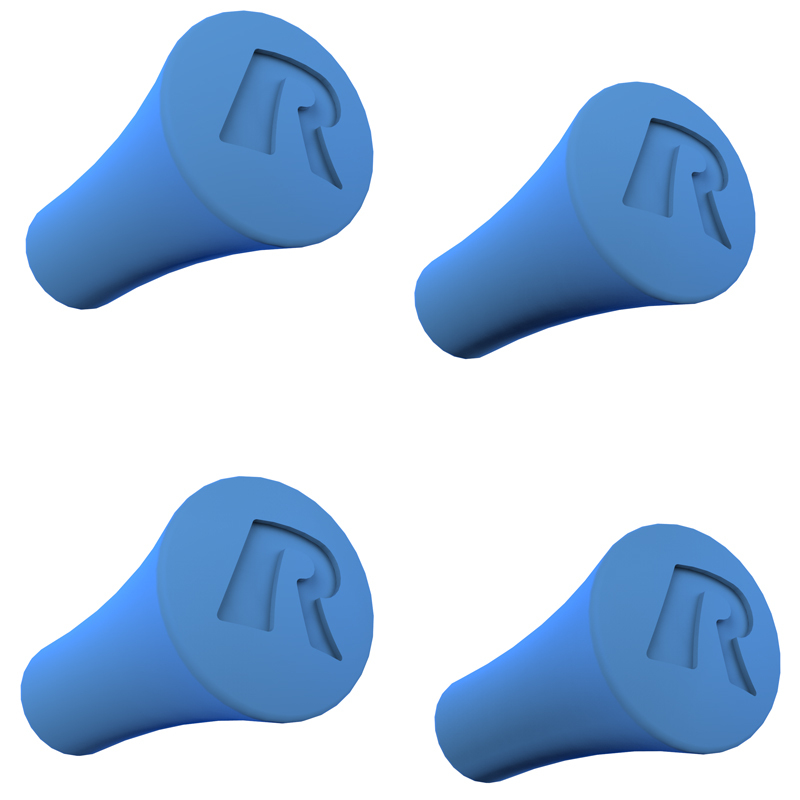  X-grip Rubber Caps Grips replacements parts X-GRIP Blue  