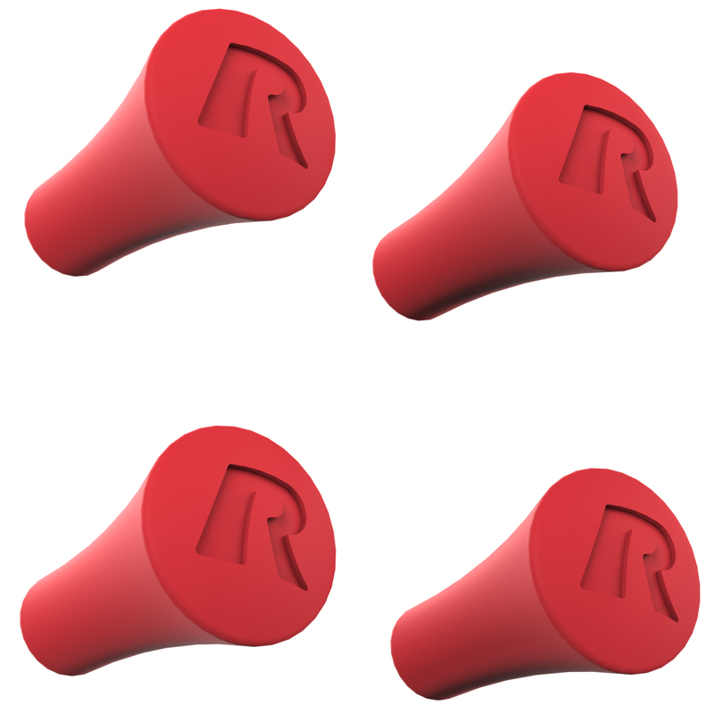  X-grip Rubber Caps Grips replacements parts X-GRIP Red  