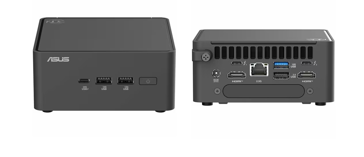 RNUC15CRHC500004I NUC 15 PRO Tall, Core 5 210H, 2x DDR5 SDRAM, 1x Type-c USB 3.2 Gen2x2, 3x USB 3.2 Gen 2, 2x Thunderbolt 4 (incl. DP 2.1 and USB4), 2x HDMI 2.1, Intel® Wi-Fi 7 BE201, vPro®, Bluetooth 5.4, 1x 1 x RJ45 2.5GLAN, D:17mm x 112mm x 54mm RNUC15CRHC500004I NUC 15 PRO Tall, Core 5 210H, 2x DDR5 SDRAM, 1x Type-c USB 3.2 Gen2x2, 3x USB 3.2 Gen 2, 2x Thunderbolt 4 (incl. DP 2.1 and USB4), 2x HDMI 2.1, Intel® Wi-Fi 7 BE201, vPro®, Bluetooth 5.4, 1x 1 x RJ45 2.5GLAN, D:17mm x 112mm x 54mm